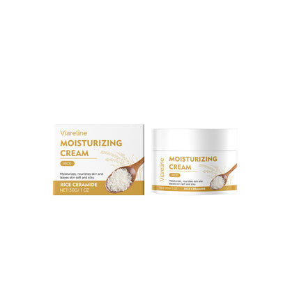 Rice Bran Moisturizing Face Cream Daily Moisturizing Facial Care To Improve Skin