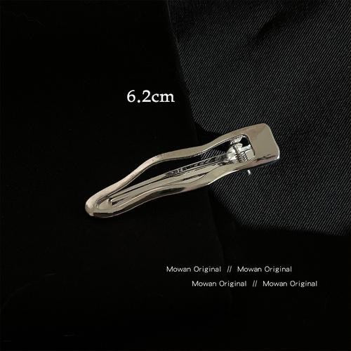 Bangs Duckbill Clip Hairclip Decoration Female Metal Wave Barrettes