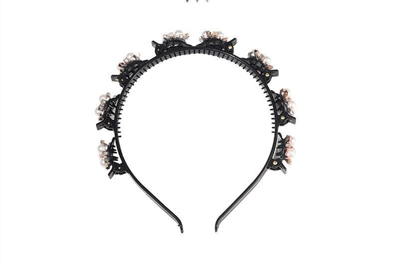 Lazy Headband Braided Hairpin Pressed Hair Headdress Pastoral