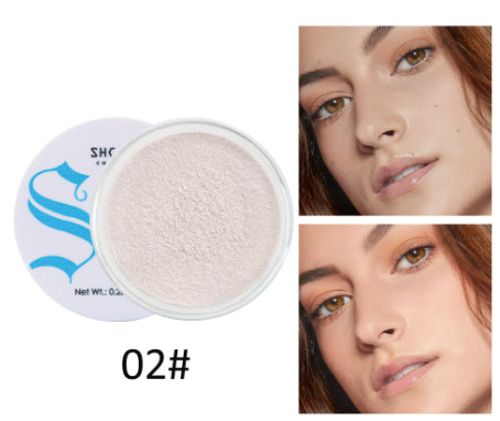 Matte Powder Waterproof Sweatproof Non-Smudging Concealer Loose Powder