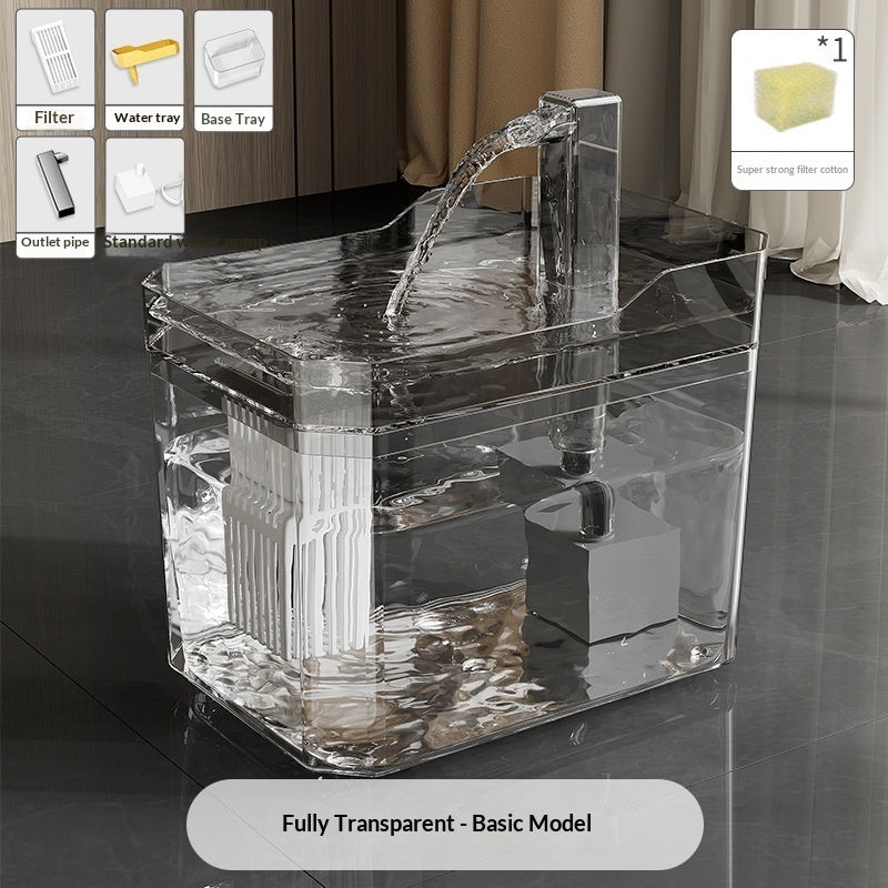 Cat Water Fountain Automatic Filtration And Circulation Feeder