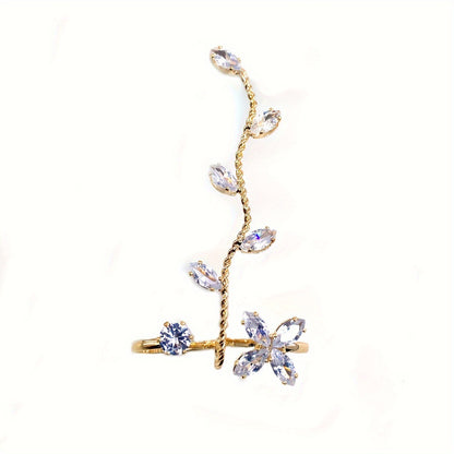 Fashion Toe Ring Female Opening Foot Ornaments Party Simple And Exquisite