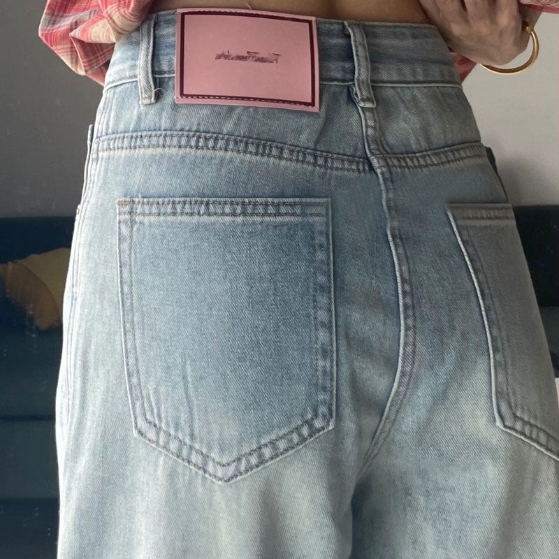 Fashion Personality All-matching Jeans Women