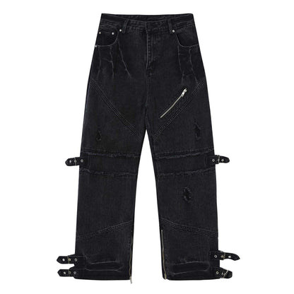 Loose Straight Trousers For Men And Women
