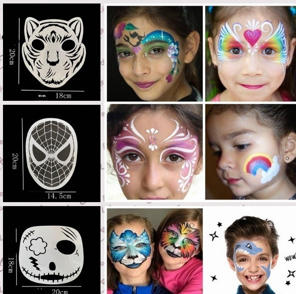 Stage Makeup Facial Painting DIY Inkjet Graffiti Makeup Tools