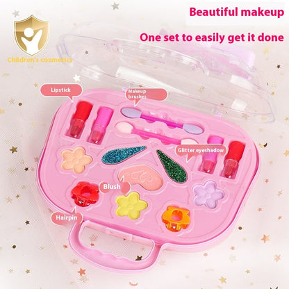Makeup Eyeshadow Palette Children's Princess Handbag Toy