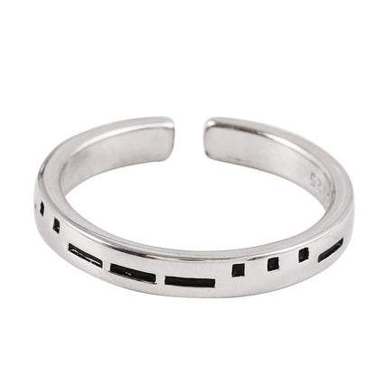 Niche Design Rings Fashion Simple Personality Trendy Rings