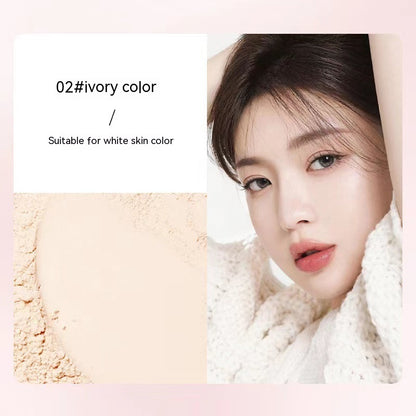 Light Feather Soft Fog Finishing Face Powder Concealer