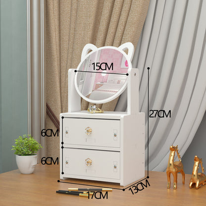 Makeup mirror portable mirror girl net red desktop dressing mirror