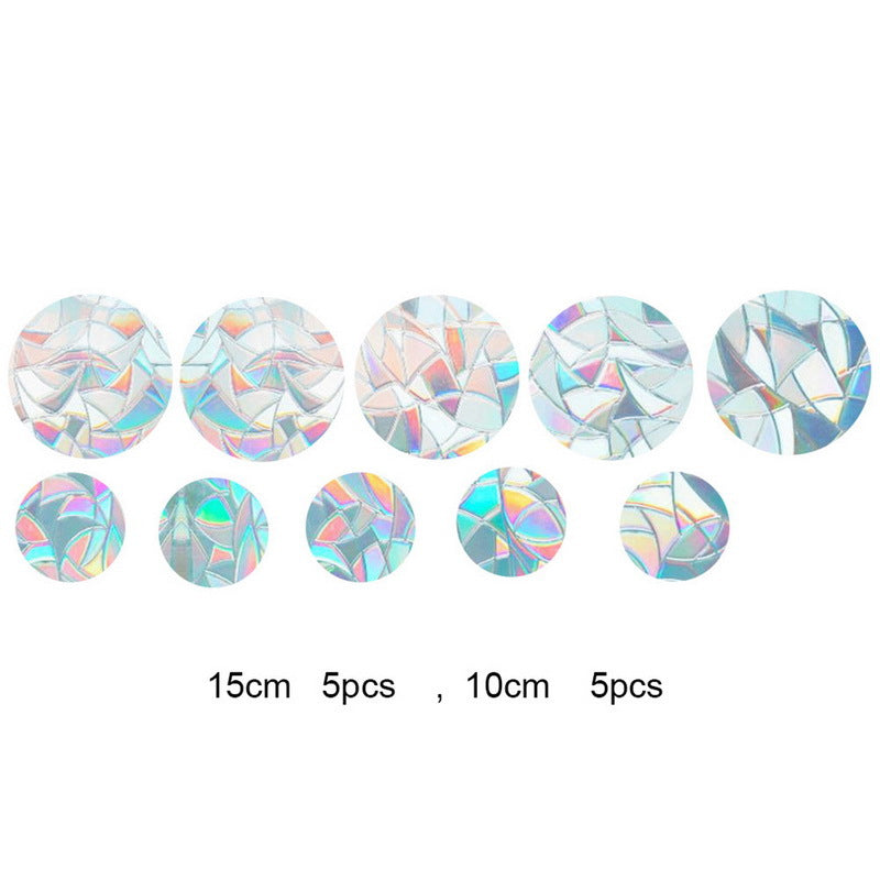 Non-adhesive Static Window Film 3d Glass Film Paper-cut For Window Decoration