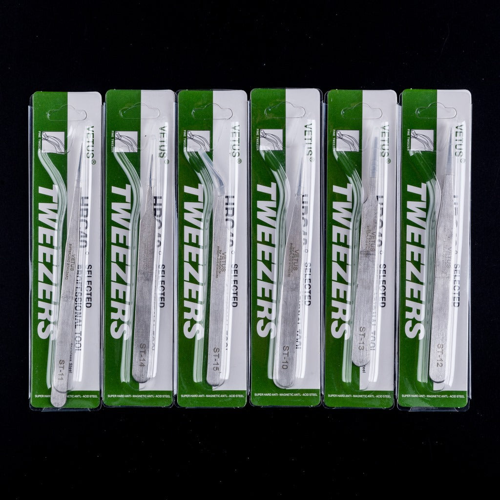 Ordinary elbow acne stainless steel tweezers