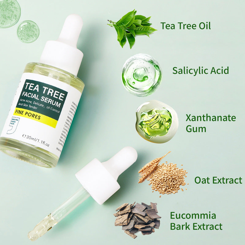Tea Tree FacialSerum Nourishing Moisturizing Facial Liquid 30ml