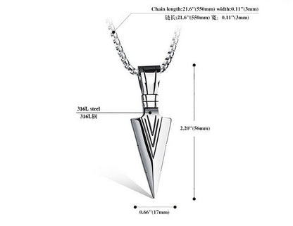 Spear necklace