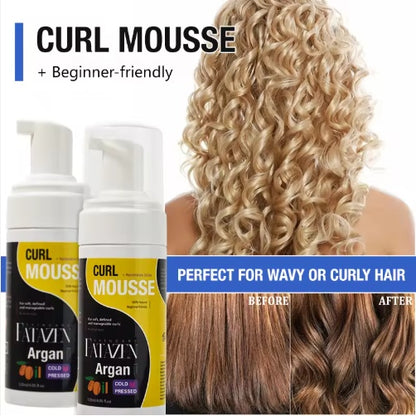Private Label Hair Care Korea Natural Strong Hold Organic Formula Long-Lasting Hold Rosemary Nourishing Hair Styling Mousse