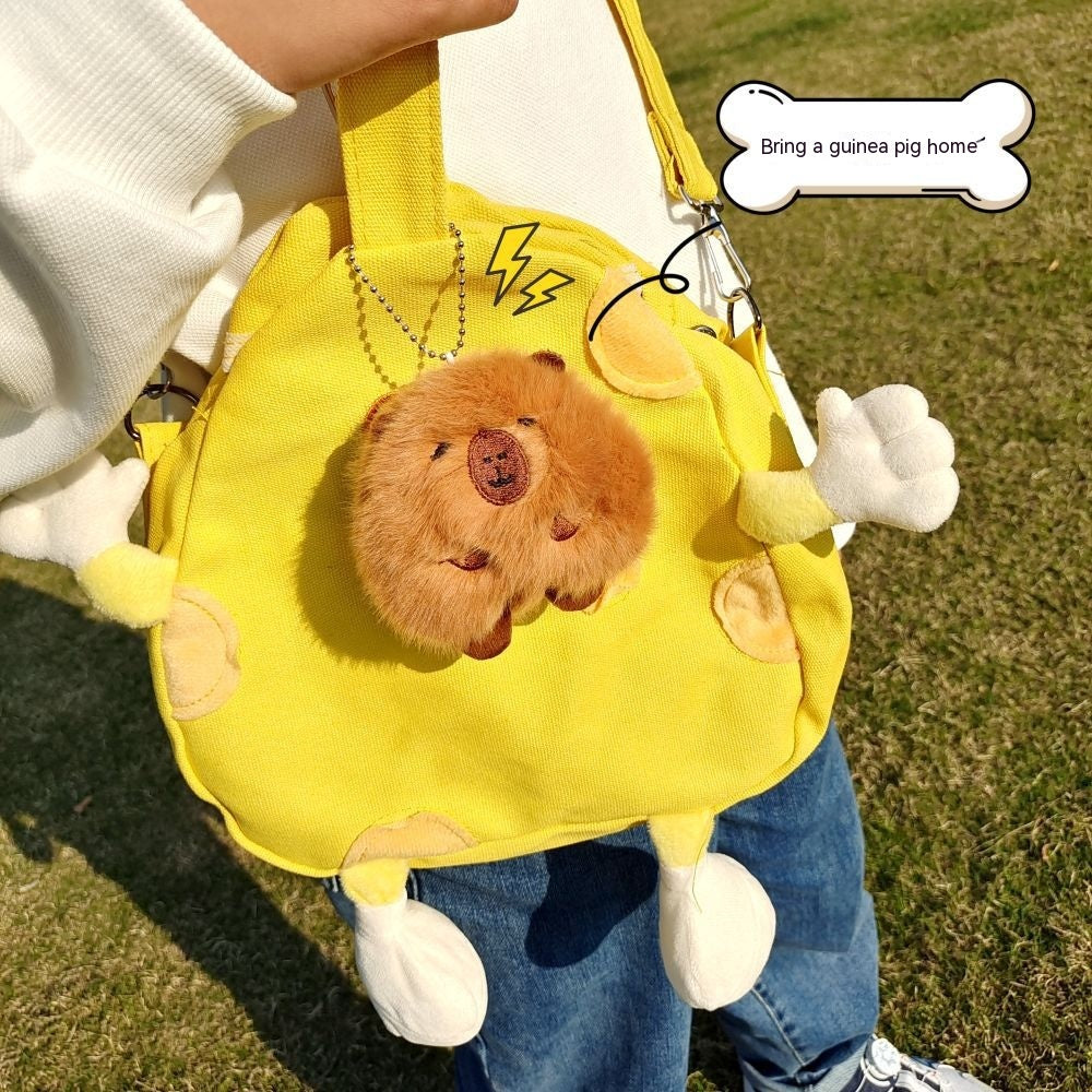 School Bag Bag Charm Keychain Doll Small Gift