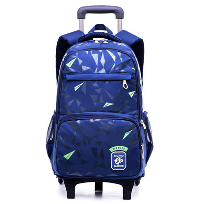 Trolley school bag six rounds