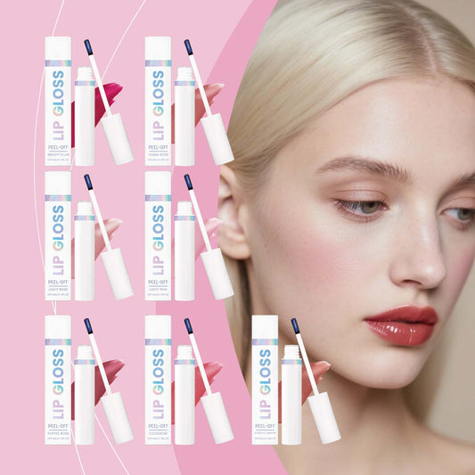 Smudge-proof, Easy-to-color Peel-off Lip Tint Series