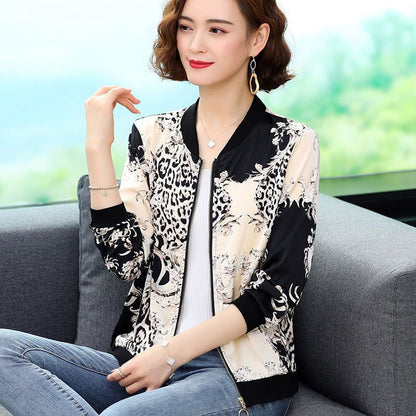 Women's Summer Lightweight Breathable Loose Plus Size Chiffon Fashion Jacket