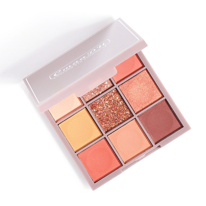 9-color Keyboard Fingertip Eyeshadow Palette