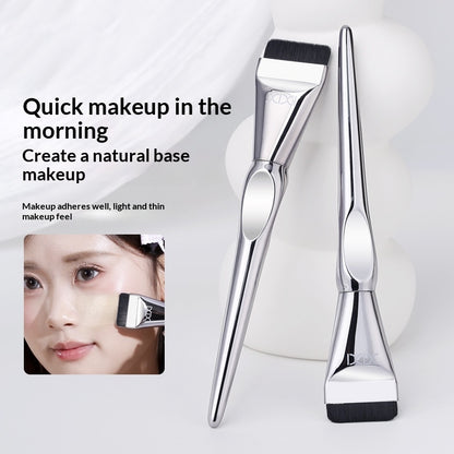 Foundation Brush Ultra-Thin Flat Head Doesnt Over-Absorb Foundation Makeup Brush For Professionals