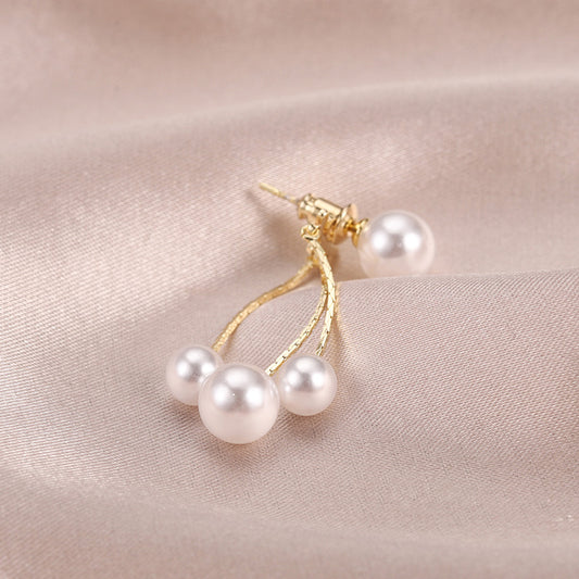 Net Celebrity Wild Temperament Earrings Retro Earrings Irregular Earrings
