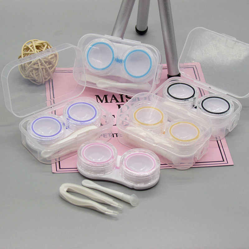 Small Contact Lens Case Portable PP Contact Lens Case