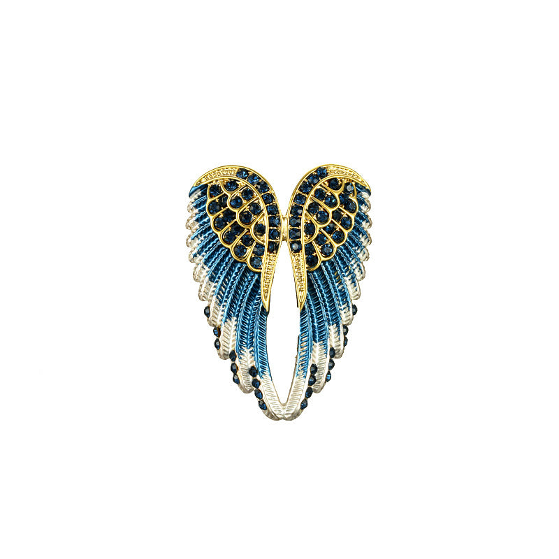 Temperament angel wing Brooch