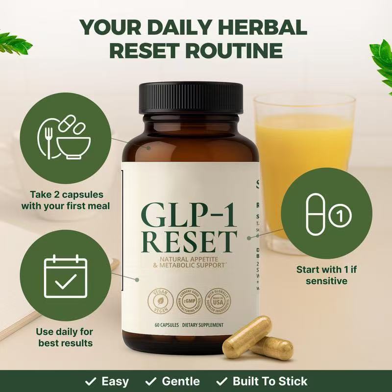 Natural Herbal Gut Health Probiotic Capsules