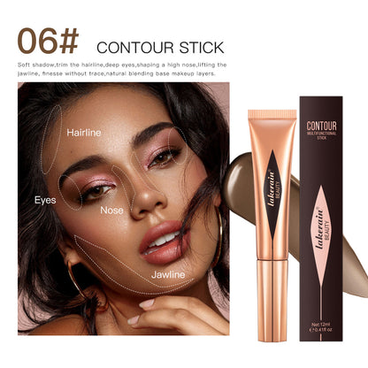 Multifunctional Cosmetic Brush Blush Highlight Shading Pen