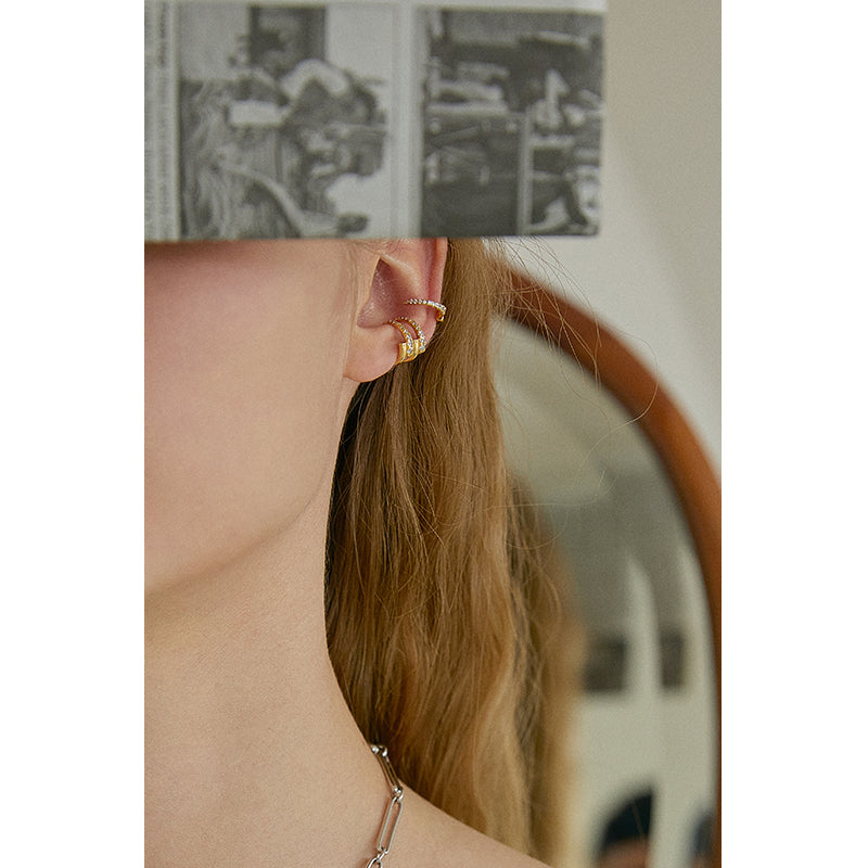 Painless Ear Clip Feminine Cool Fake Earrings