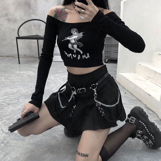 Love Waist Chain Metal Leg Ring Chain Belt