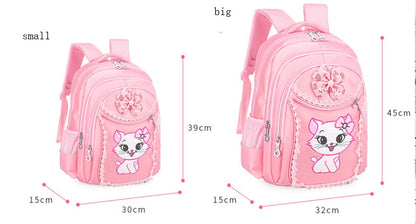 Primary school bag 6-12 year old girl backpack 1-3-4-5-6 first grade cute princess