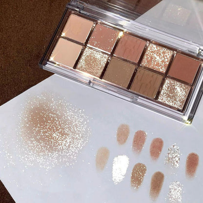 Earth Matte Ten Color Eyeshadow Palette
