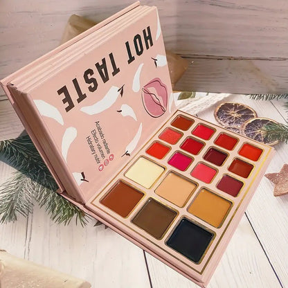 78-Color Pearlescent Matte Glitter Makeup Palette