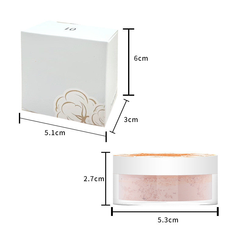Concealer Loose Powder Fix Matte Waterproof Anti-Sweat