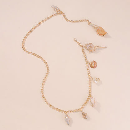 Fashion Personality Design Single-Layer Chain Waist Chain