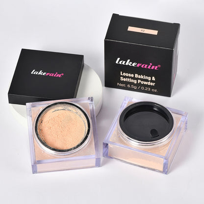 Square Box Finishing Loose Powder Even Skin Color