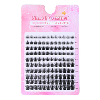 Ten Rows Of W50 False Eyelashes Capacity Segmented Hair
