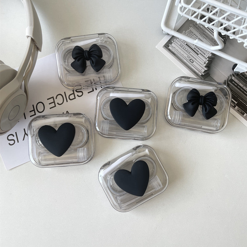 Transparent Contact Mini And Simple Cosmetic Lenses Lens Case