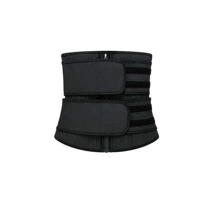 Removable 25 Bone Rubber Belly Band Corset