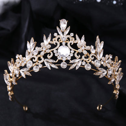 Rhinestone Hair Band Luxury Baroque Crystal