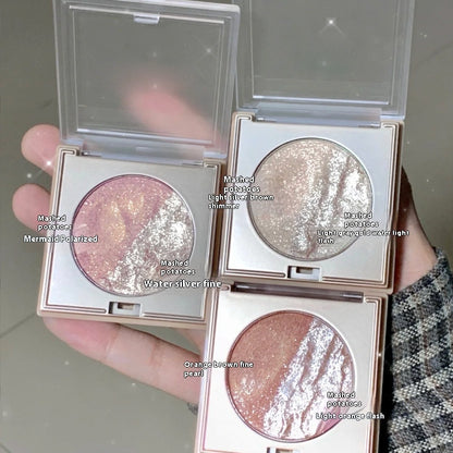 Two-color High-gloss Three-dimensional Long-lasting Contour Compact