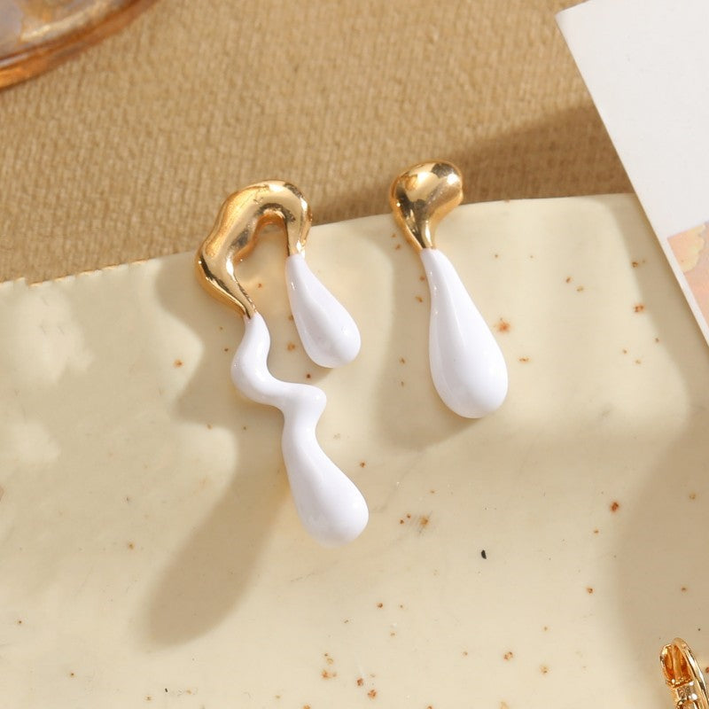 Artistic Retro Contrast Color New Jewelry Earrings For Women