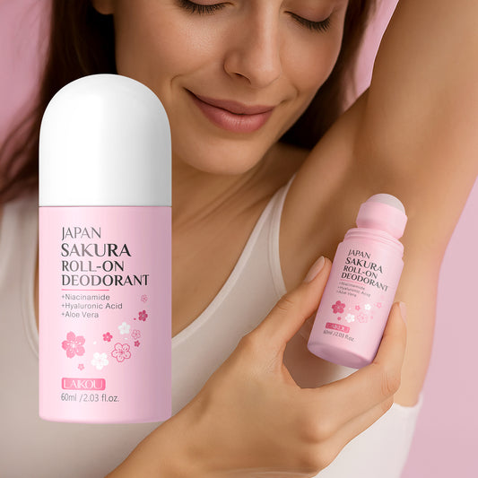 Cherry Blossom Fragrance Body Roll-On Deodorant