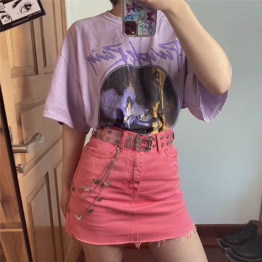 Metal Hollow Butterfly Waist Chain Trousers Chain