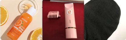 2 In 1 Hair Remover Women's Double Head Shaver Private Pubic Hair Trimmer Electric Razor Wet Dry Electric Body Hair