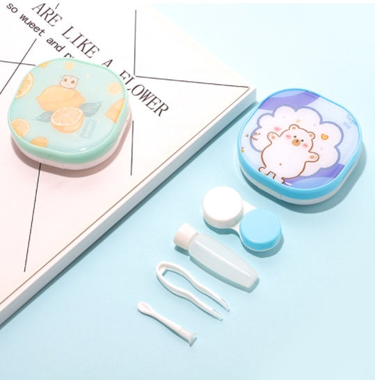A8092 Oval Contact Lens Case Set