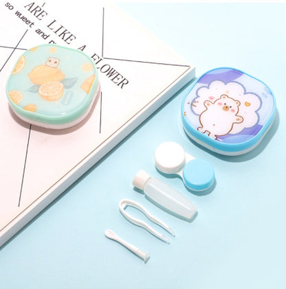 A8092 Oval Contact Lens Case Set