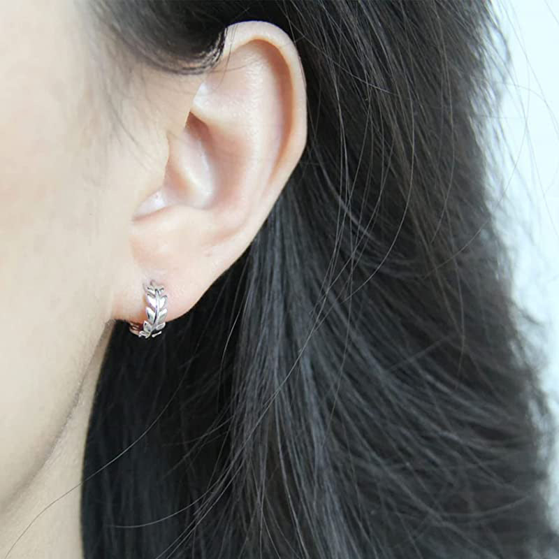 Temperament Leaf Earrings Leaves Ear Clip