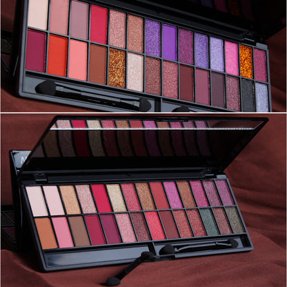 Creative 28 Color Matte Pearlescent Eyeshadow Palette